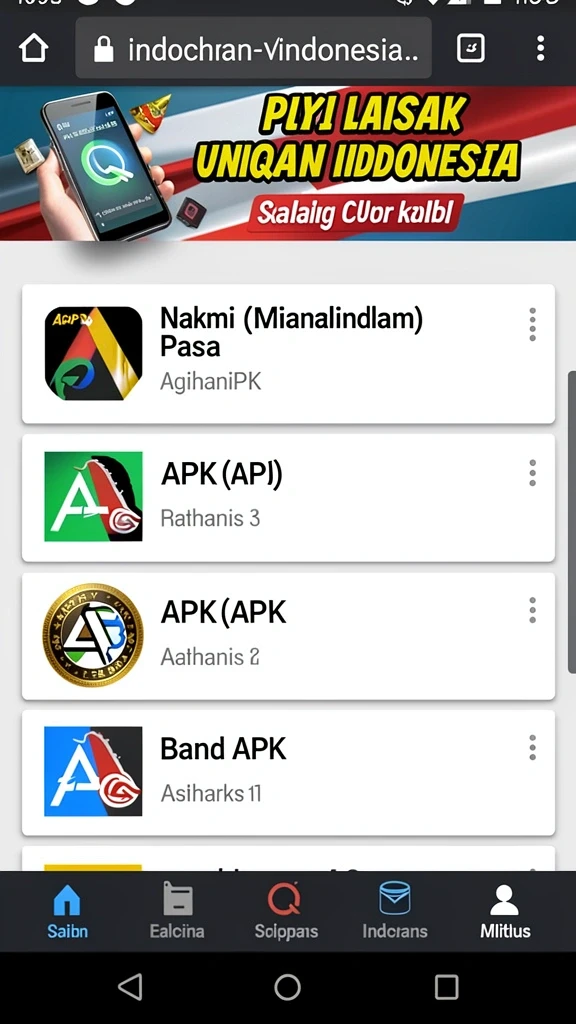Tampilan utama aplikasi Review Aplikasi rsnvip8 yang intuitif dan efisien.