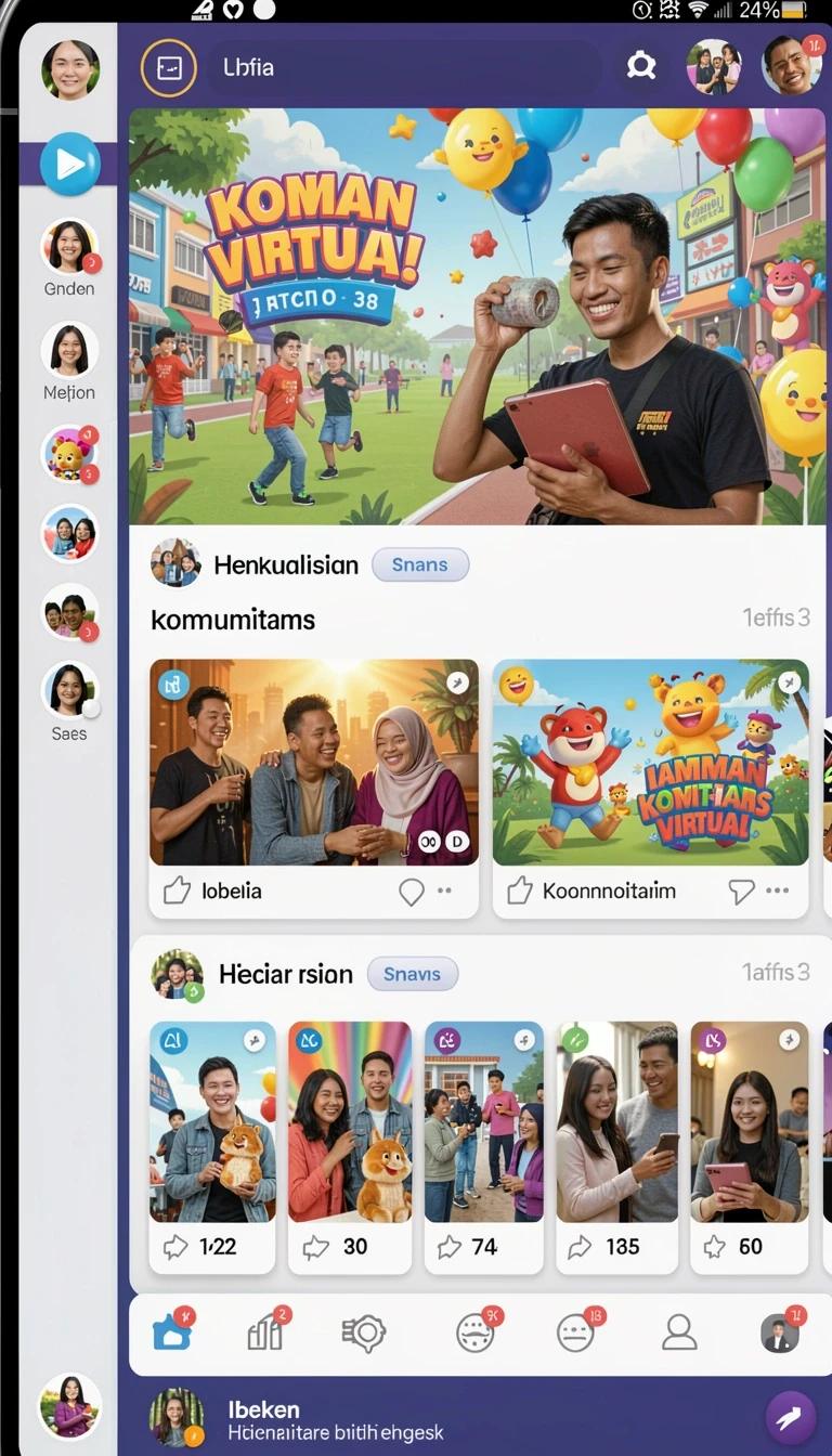 Tampilan utama aplikasi Review Aplikasi warnetslot yang intuitif dan efisien.