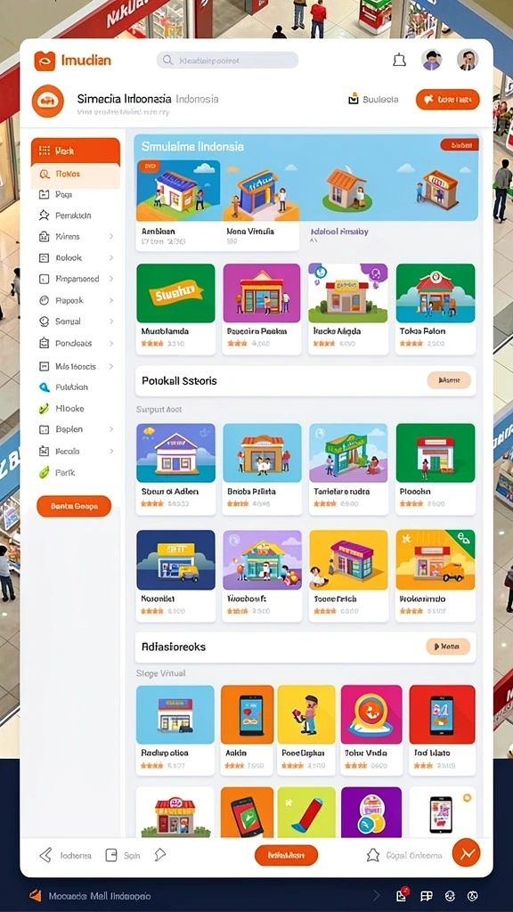 Tampilan utama aplikasi Download interwin APK untuk Android yang intuitif dan efisien.