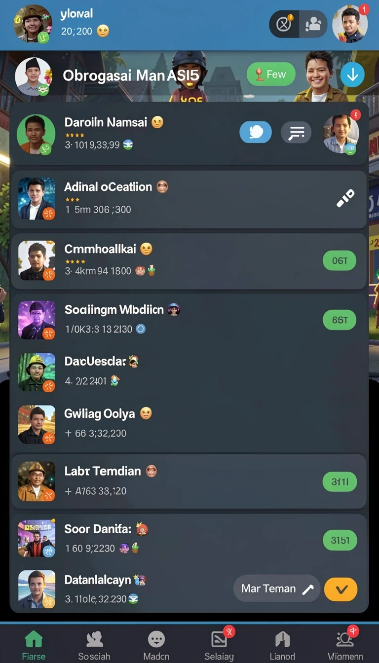 Tampilan utama aplikasi Review Aplikasi rich7 yang intuitif dan efisien.